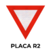 Placa R2 - Placa dê a Preferência R2 - Setas Sinalização - Loja Online