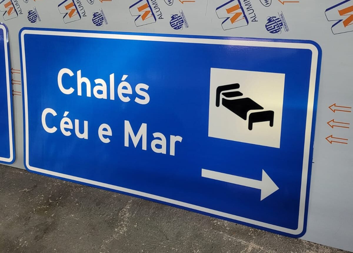 placas de indicação