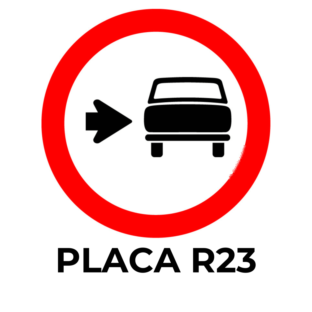 Placa R2 - Placa dê a Preferência R2 - Setas Sinalização - Loja Online
