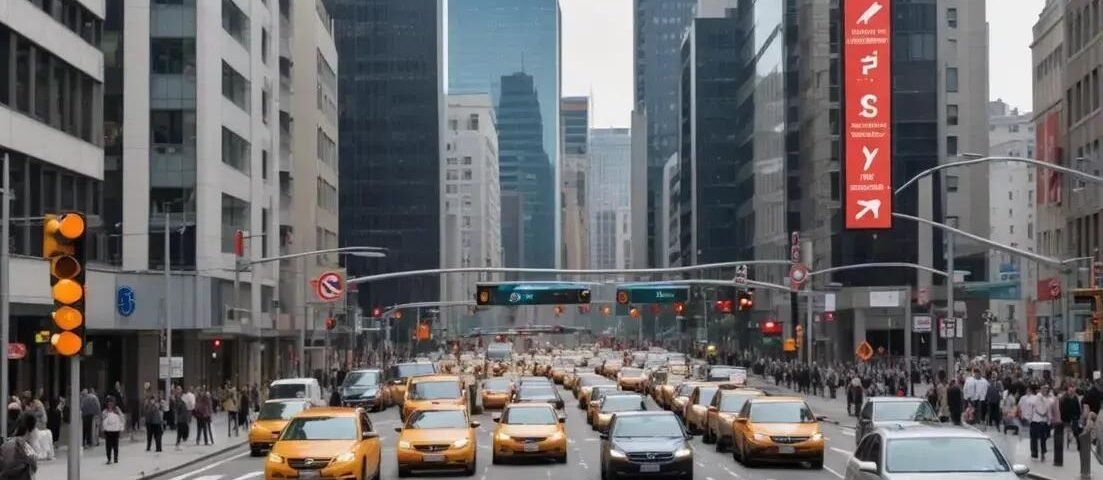 sinalização urbana